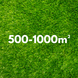 500-1000m²